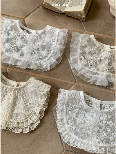 Bebe holic60｜(Free) 雛菊蕾絲披肩2