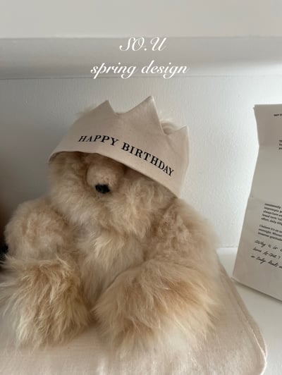 SO.U01｜(free) 皇冠生日帽7