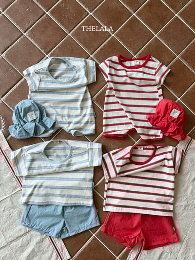 thelala59｜ (0m-18m) 條紋包屁扣3