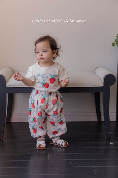 M-KIDS30｜(65-115cm) 水果印花上衣7