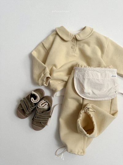 Atomeme14｜(70-110) 春日抽繩休閒長褲13