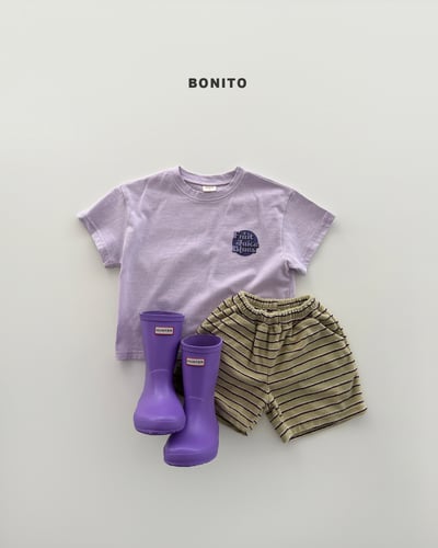 Bonito30｜(75cm-125cm) 2色休閒線條毛圈褲8