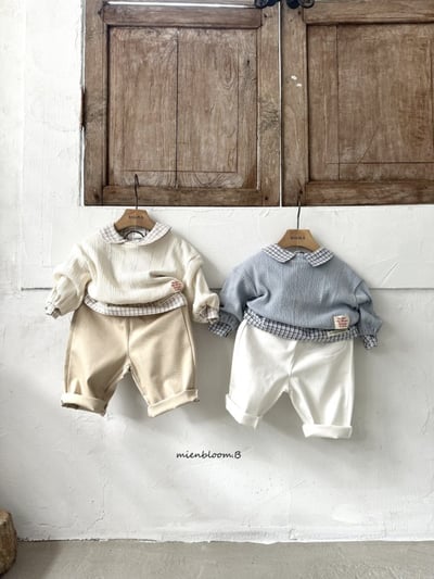 Bloom.b27｜(0m-7y) 經典格紋襯衫9