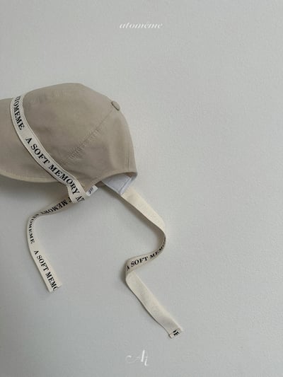 Atomeme15｜(70-110) logo緞帶遮陽帽7