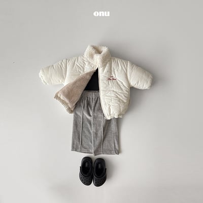 onu 43｜(70cm-115cm) 絲絨摺撊寬褲7