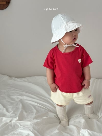 lala land08｜(3m-18m) 4色經典LOGO愛心上衣11