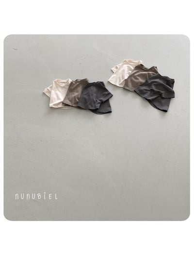 NUNU BIEL27｜(65-115cm) 袖口造型上衣3