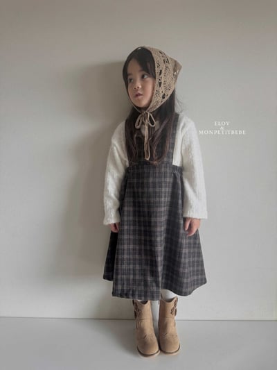 Monpetitbebe09｜(70cm-110cm) 復古吊帶洋裝11