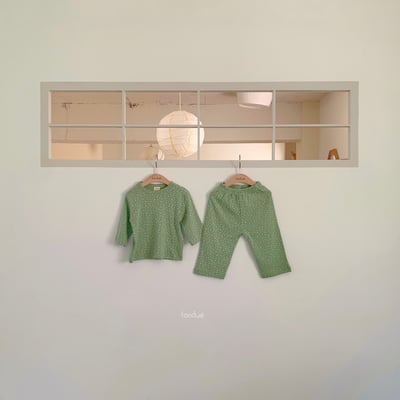 Fondue 32｜(65cm-100cm)  小碎花居家套裝3