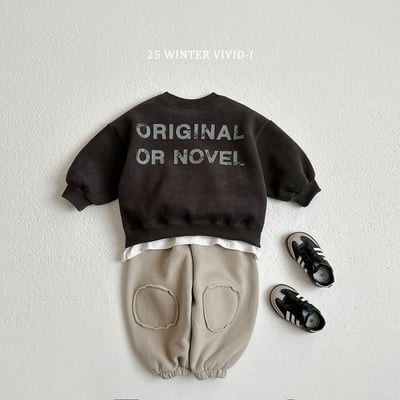 vivid94｜(78cm-125cm) 簡約英字休閒套裝16