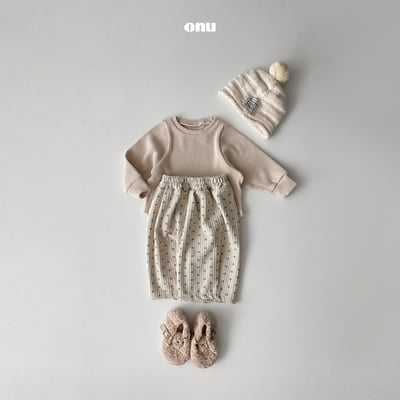 onu 52｜(70cm-115cm) 摺撊波點九分褲6