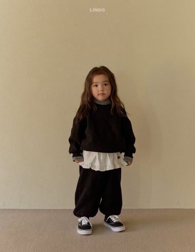 Lindo52｜(80cm-125cm) 緞帶休閒上衣10