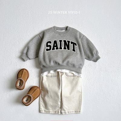 vivid57｜(78cm-125cm) 英字印花休閒上衣6