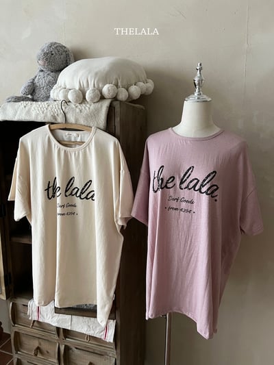 thelala41｜ (70-115-mom) logo印花上衣10