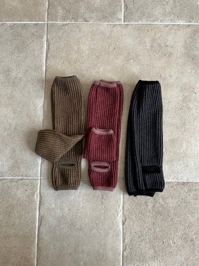 GURU GURU03｜(6m-24m) 3色羅紋腳套襪2