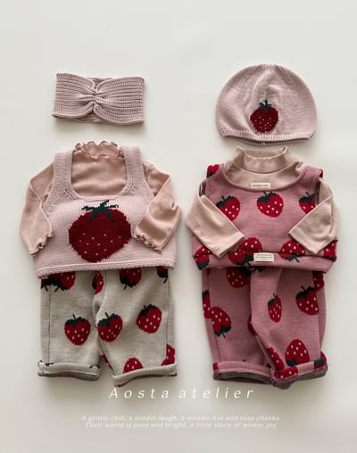 AOSTA03｜(6m-5y) 印花針織短版背心12