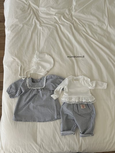 Bloom.b26｜(0m-7y) 經典格紋洋裝7