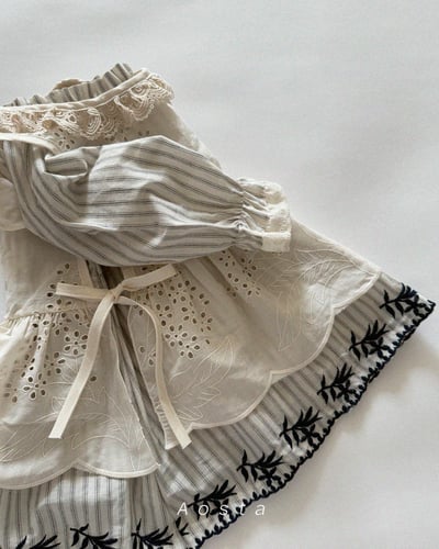 AOSTA14｜(6m-5y) 蕾絲棉質背心11