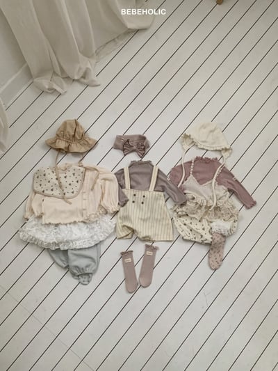 Bebe holic33｜(3m-18m) 木耳邊上衣16