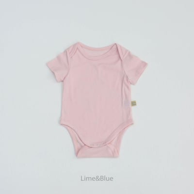 LIME&BLUE30｜(55-118cm MOM-DAD)  透氣素色親子套裝14