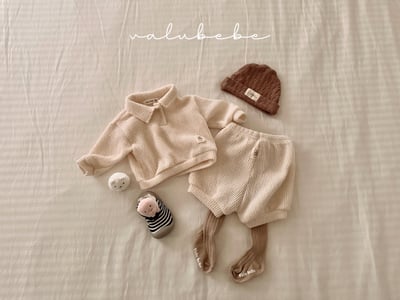 Valubebe64｜(65-90) 針織反摺帽5