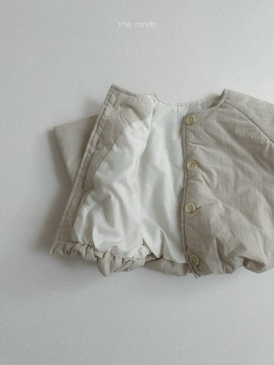 MiniRobe24｜(70-110) 鋪棉短袖背心8