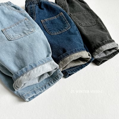 vivid35｜(78cm-125cm) 口袋牛仔褲3