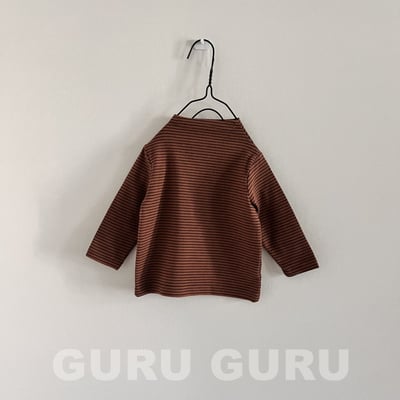 GURU GURU09｜(6m-24m) 4色條紋上衣2