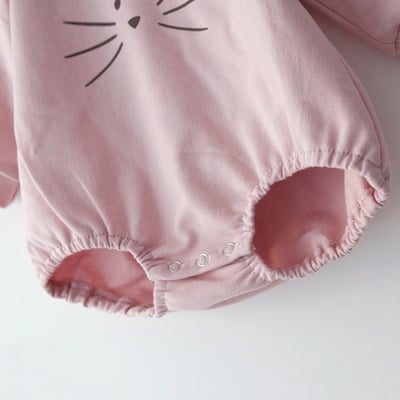 LEMONADE45｜(55cm-85cm) 2色小貓包屁衣含帽子22