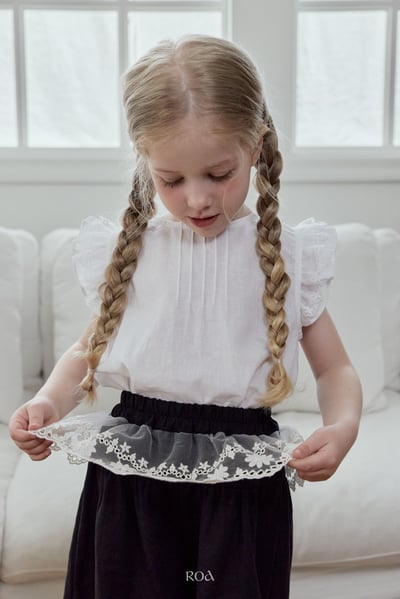 ROA21｜(6m-18m) 2色荷葉袖無袖上衣15