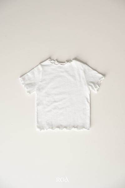 ROA27｜(6m-18m) 3色捲邊素面上衣9