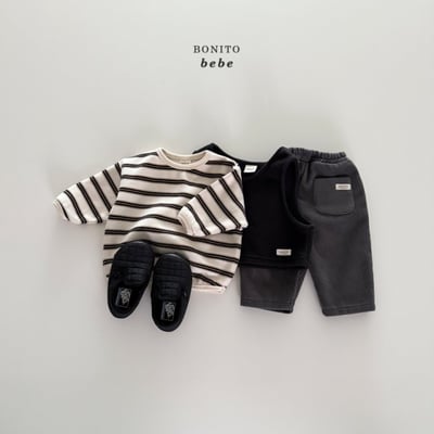 Bonito83｜(3m-18cm) 燈芯絨直筒長褲11