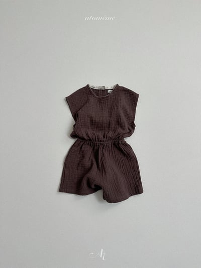 Atomeme23｜(70-110) 抓皺縮腰連身褲10