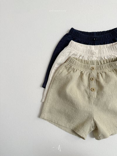 Atomeme20｜(70-110) 排釦抓皺短褲6