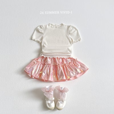 vivid43｜(78cm-125cm) 3款褶皺泡泡木耳邊上衣9