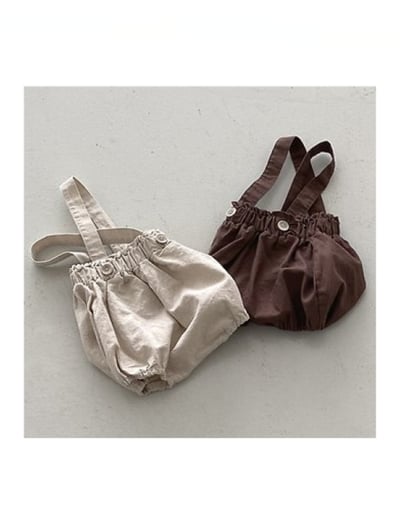 NUNU BIEL10｜(65-115cm) 可愛吊帶褲4