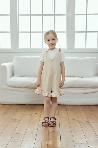 ROA27｜(6m-18m) 3色捲邊素面上衣10