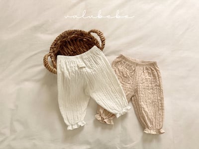 Valubebe 66｜(65-90cm) 編織紋束腳褲2