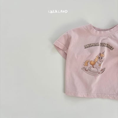 lala land15｜(3m-18m) 2色木馬印花上衣20
