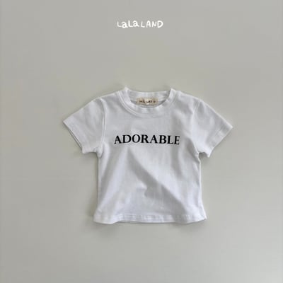 lala land60｜(75-120cm) 2色英字印花上衣20