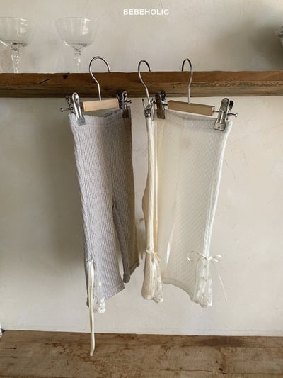 Bebe holic04｜(3m-18m) 百合花邊褲4