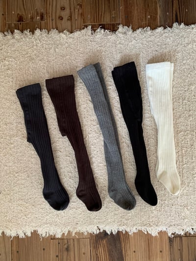 JE666｜(70cm-120cm) 羅紋內搭褲襪22