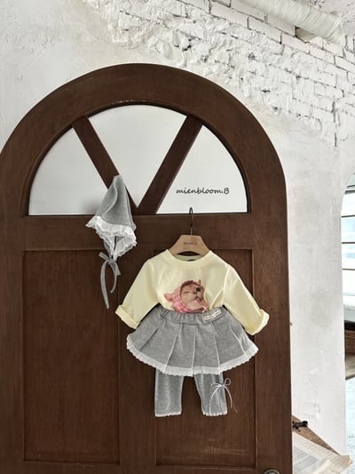 Bloom.b34｜(0m-7y) 蕾絲緞帶緊身褲13