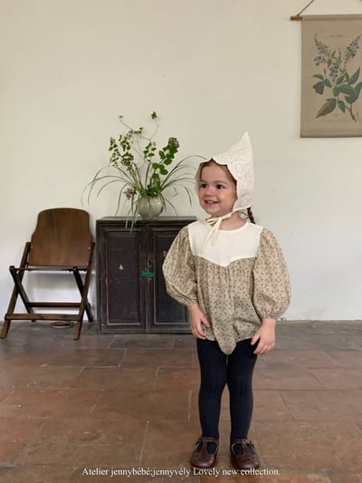 JE555｜(66-90cm) 田園碎花包屁衣11