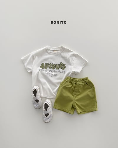 Bonito13｜(75cm-125cm) 3色彩繪英文字母上衣12