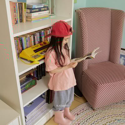 BEAN25｜(65-120cm MOM) 都市節奏字母上衣9