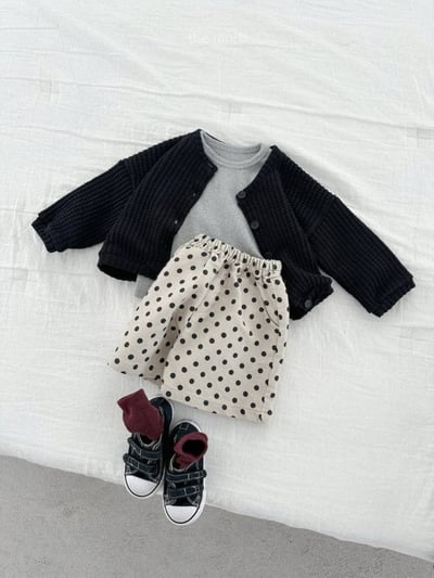 MiniRobe54｜(70-110) 素面羅紋上衣7