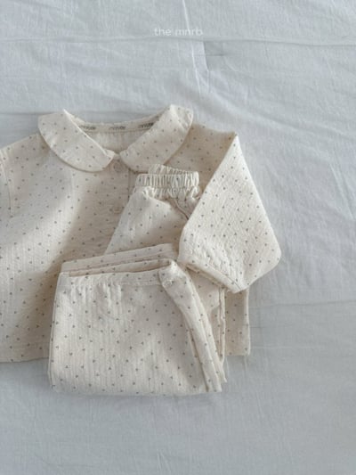 MiniRobe22｜(70-110) 棉質開扣印花長褲16