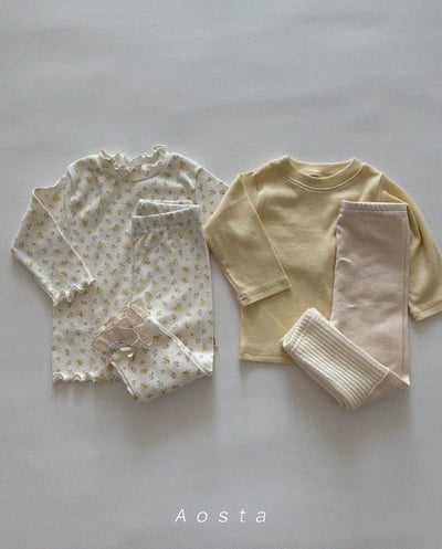 AOSTA37｜(6m-5y) 經典拚色緊身褲19