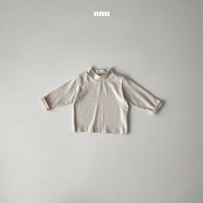 onu 55｜(70cm-115cm) 磨毛素面上衣3